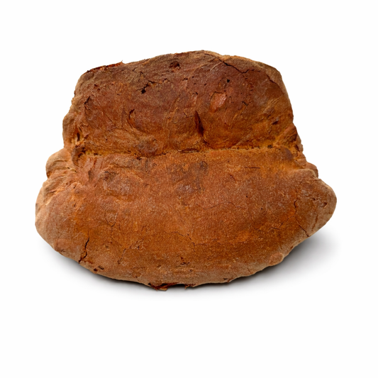 Pane di Matera alto con crosta spessa