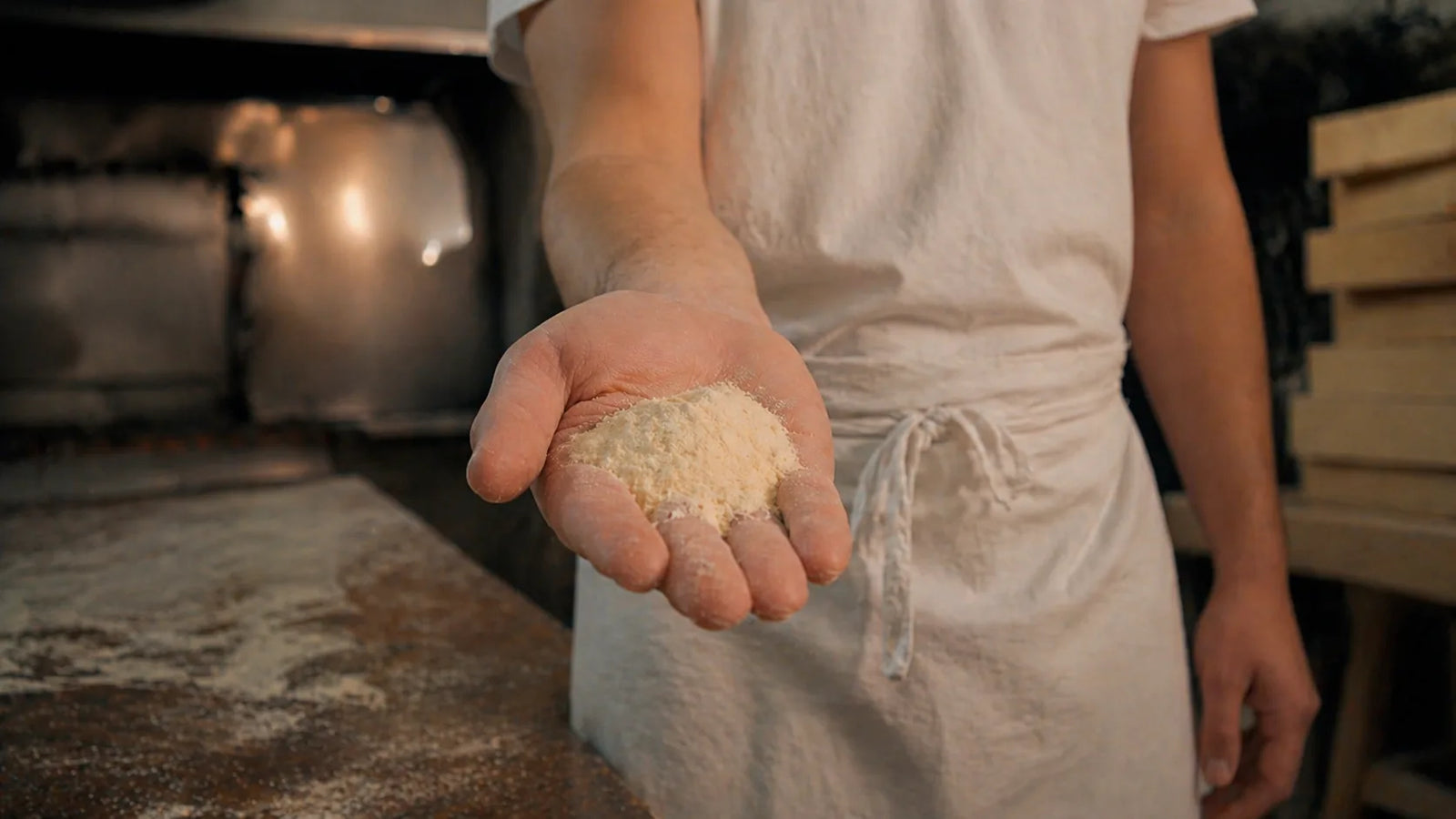 Semola di grano duro utilizzata per il pane del Panificio Perrone