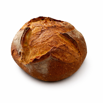 Pane basso di Matera artigianale prodotto dal Panificio Perrone dal 1890, con crosta spessa e lavorazione tradizionale