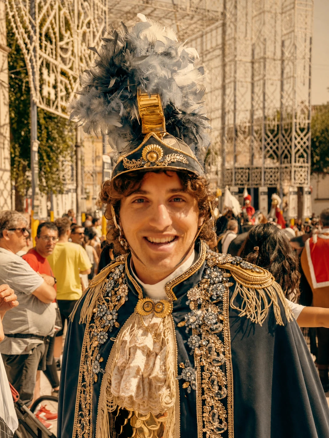 cavaliere festa della Bruna panificio Perrone