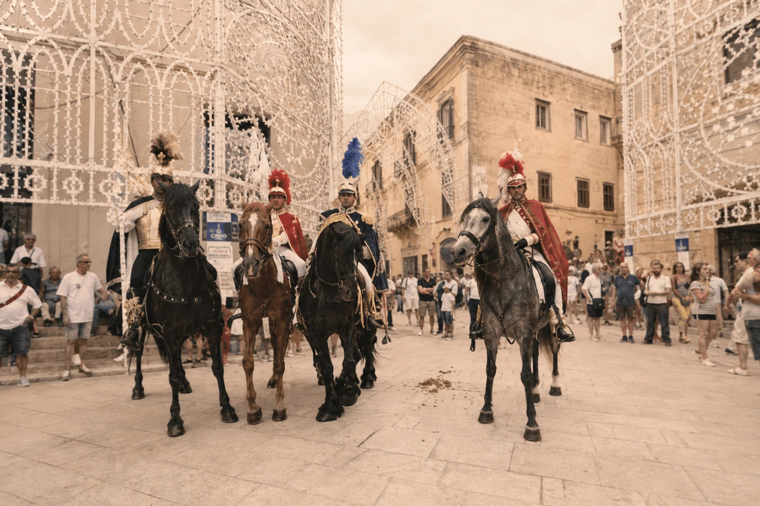 cavalieri festa della Bruna